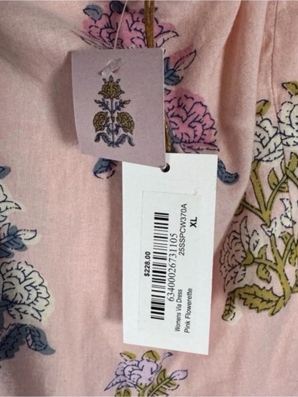 Pink Chicken Via Pink Floral Flowerette Garden Party Ruffle-Strap Dress girls 10